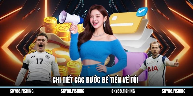 Chi tiết các bước để tiền về túi